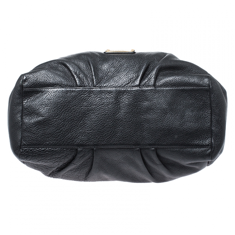 Pre Owned Marc by Marc Jacobs Black Leather Tote