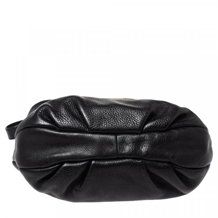 Pre Owned Marc by Marc Jacobs Black Leather Classic Q Natasha Crossbody Bag