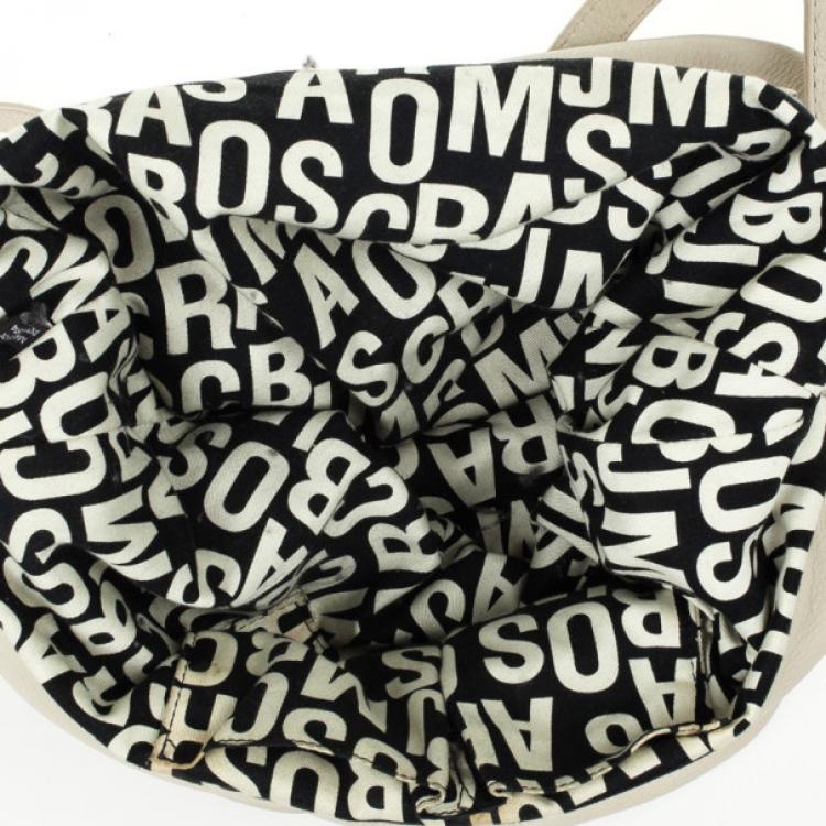 Pre Owned Marc by Marc Jacobs Beige Classic Q Hillier Hobo