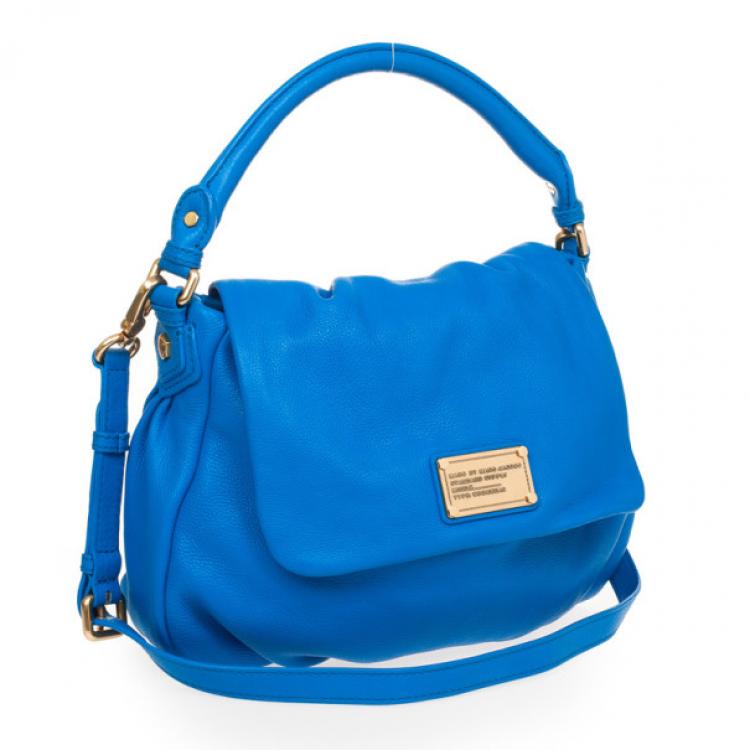 Pre Owned Marc by Marc Jacobs Blue Classic Q Lil Ukita Shoulder Bag