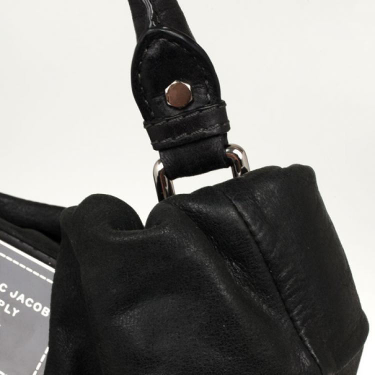 Pre Owned Marc by Marc Jacobs Dr. Q Lil Riz Pleated Hobo 