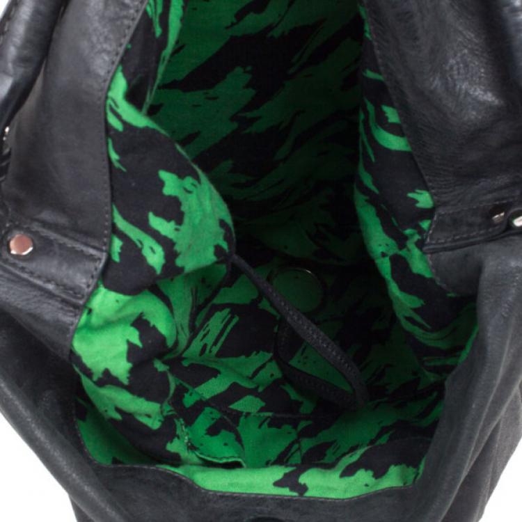 Pre Owned Marc by Marc Jacobs Dr. Q Lil Riz Pleated Hobo 