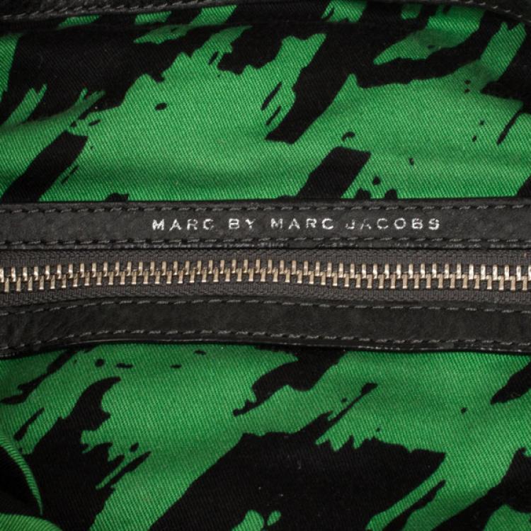 Pre Owned Marc by Marc Jacobs Dr. Q Lil Riz Pleated Hobo 