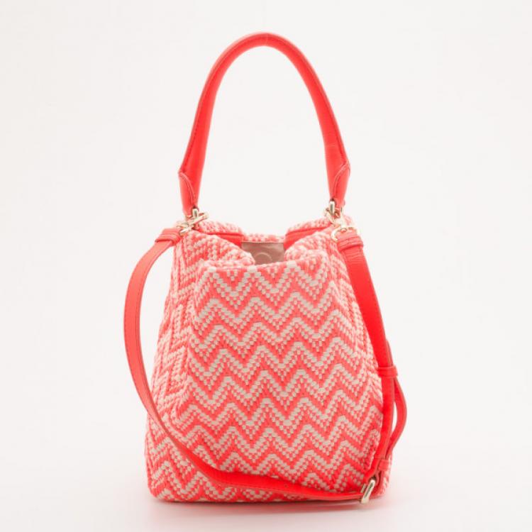 Pre Owned Marc by Marc Jacobs Pot Holder Rosie Woven Hobo