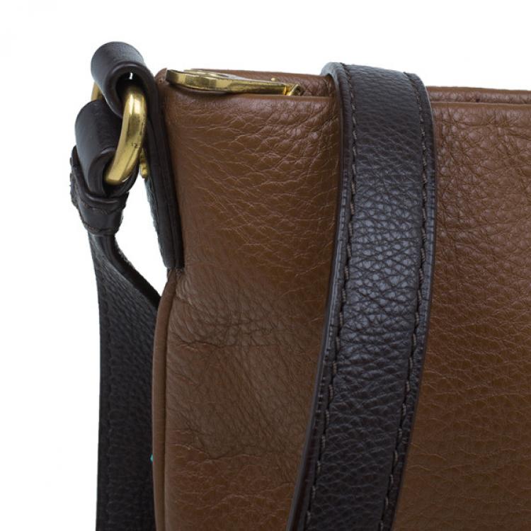 Pre Owned Marc by Marc Jacobs Brown Leather Too Hot To Handle Sia Crossbody