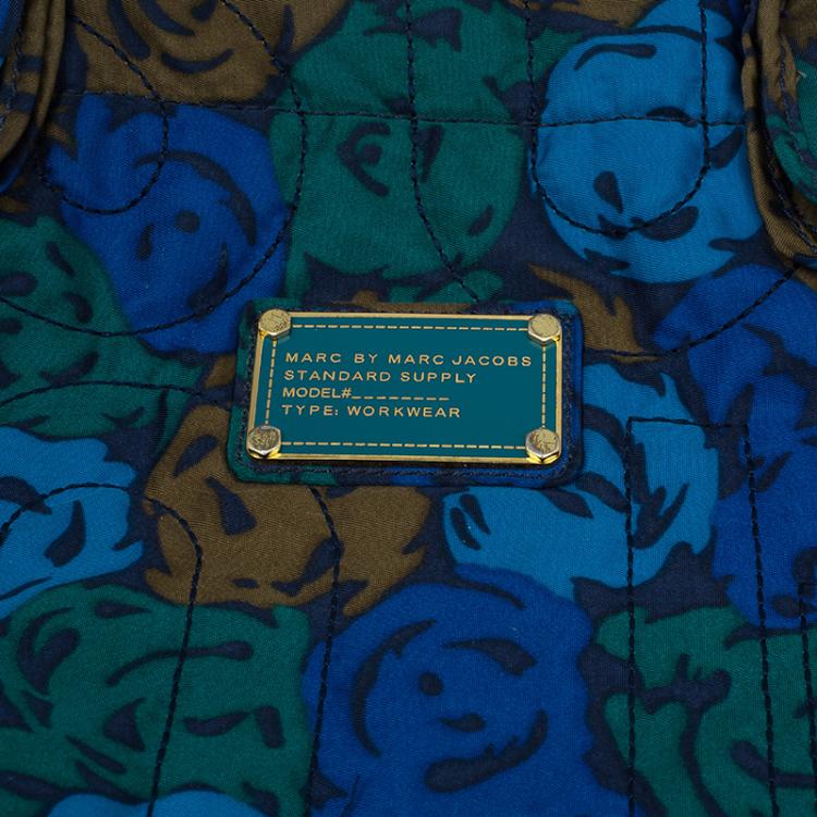 Pre Owned Marc by Marc Jacobs Multicolor Nylon Medium Pretty Tate Tote Bag