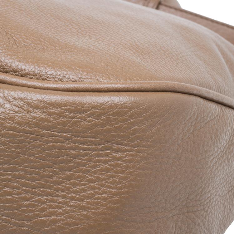 Pre Owned Marc by Marc Jacobs Brown Leather Too Hot to Handle Tote Bag