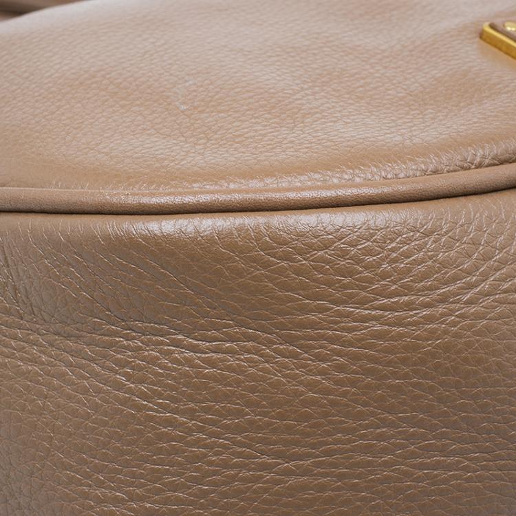 Pre Owned Marc by Marc Jacobs Brown Leather Too Hot to Handle Tote Bag