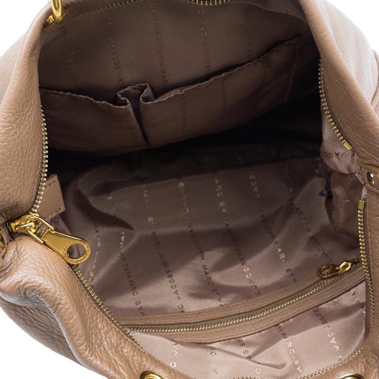 Pre Owned Marc by Marc Jacobs Brown Leather Too Hot to Handle Tote Bag
