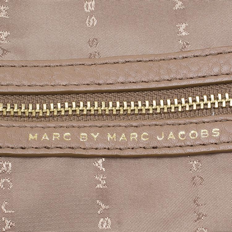 Pre Owned Marc by Marc Jacobs Brown Leather Too Hot to Handle Tote Bag