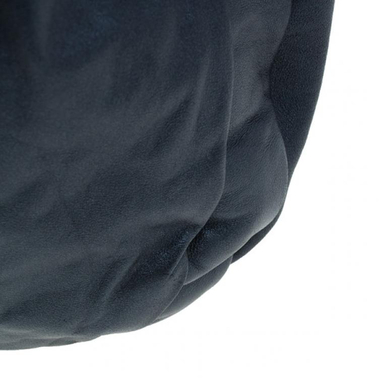 Pre Owned Marc by Marc Jacobs Black Nappa Leather Hobo