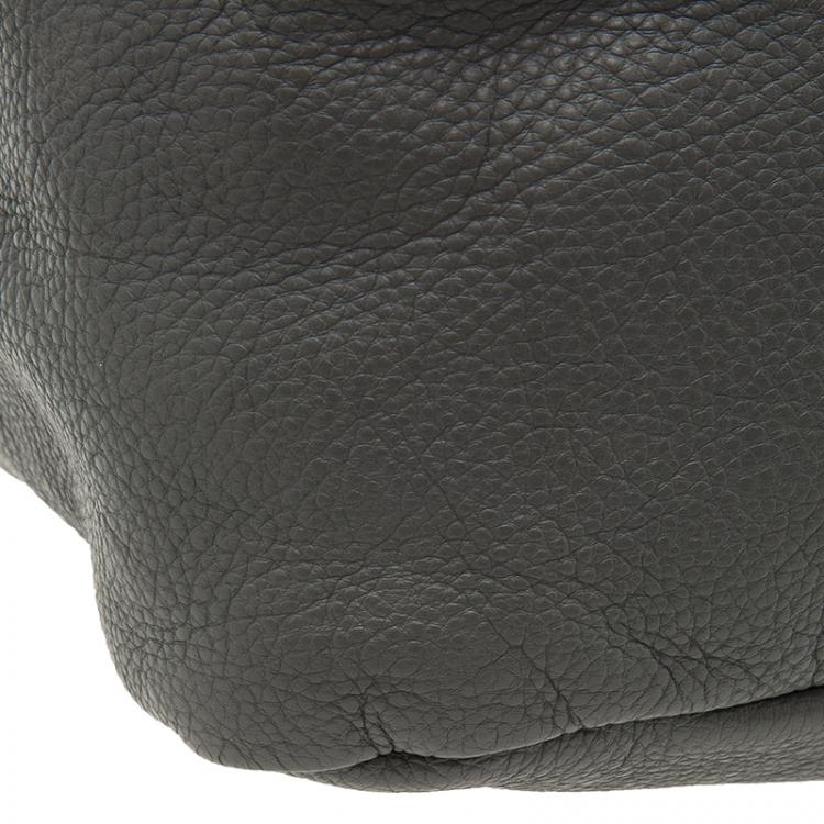 Pre Owned Marc by Marc Jacobs Grey Leather Classic Q Lil Ukita Satchel