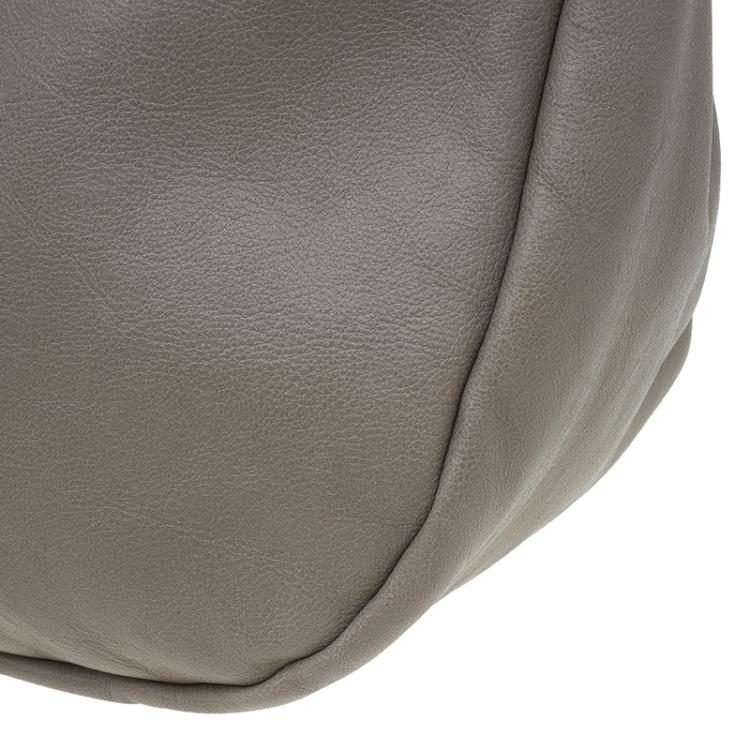 Pre Owned Marc by Marc Jacobs Cement Leather Marchive Messenger Bag