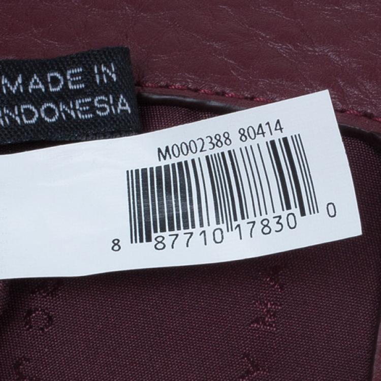 Pre Owned Marc by Marc Jacobs Colorblock Leather Sheltered Island Satchel