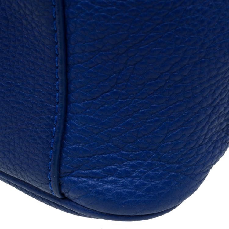 Pre Owned Marc by Marc Jacobs Blue Leather Lea Crossbody Bag