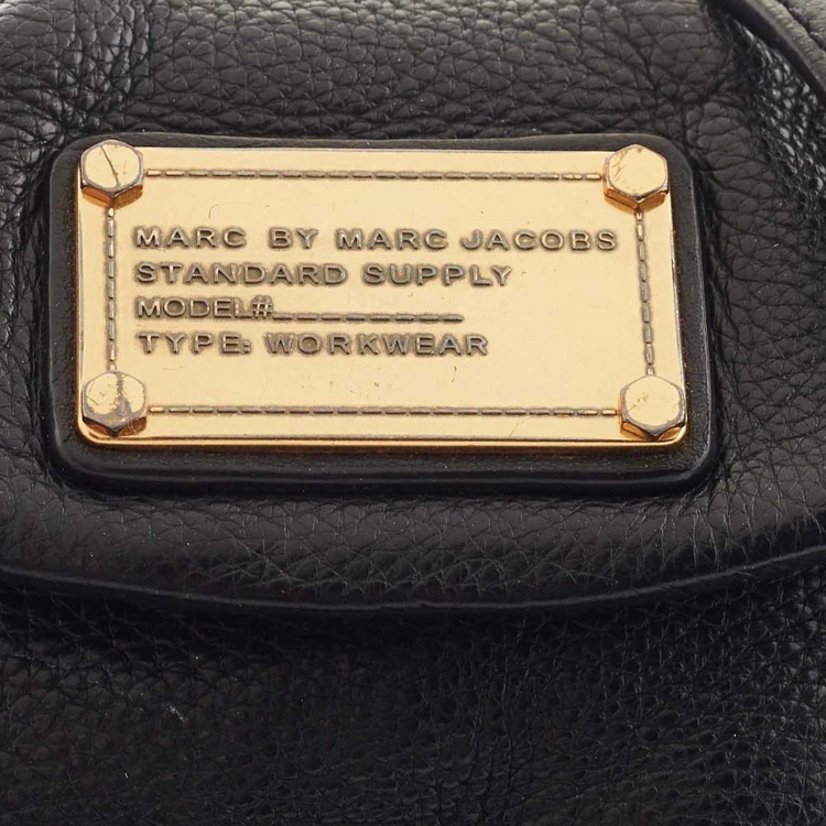 Pre Owned Marc by Marc Jacobs Black Leather Classic Q Karlie Crossbody Bag