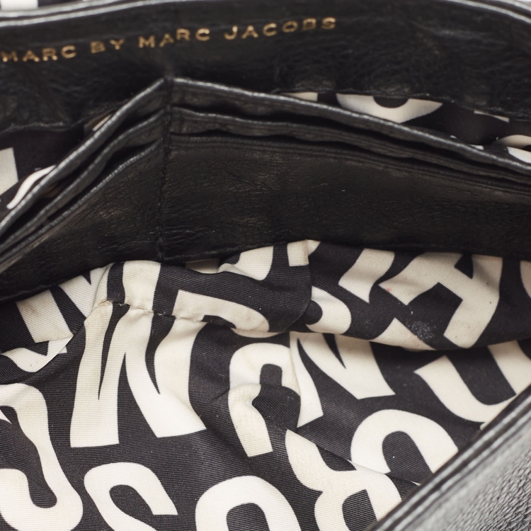 Pre Owned Marc by Marc Jacobs Black Leather Classic Q Karlie Crossbody Bag