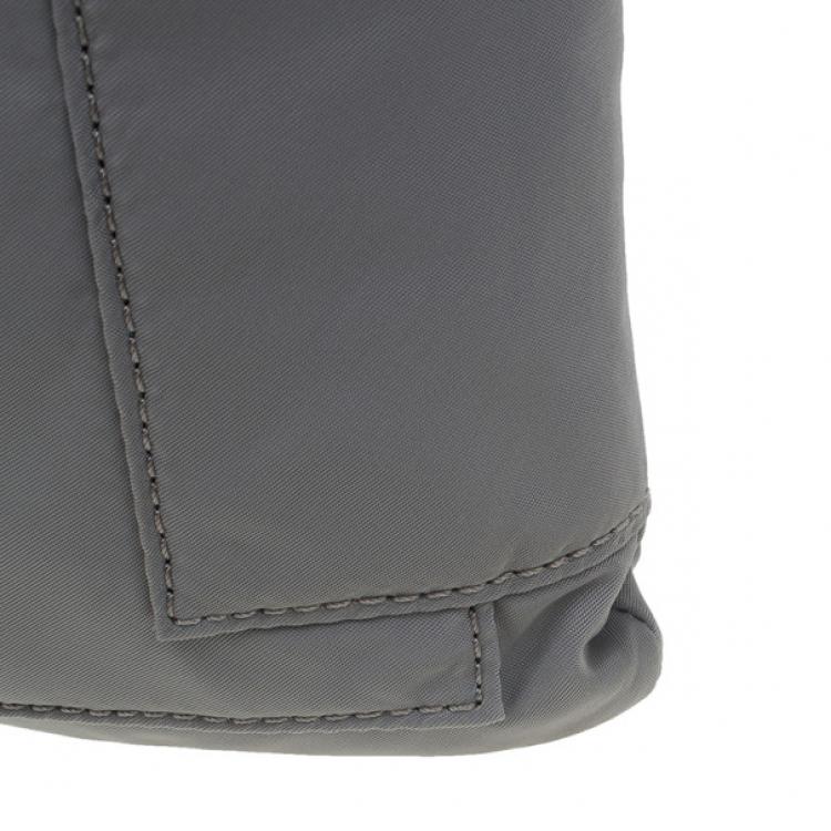 Pre Owned Marc by Marc Jacobs Grey Nylon Preppy Sia Bag