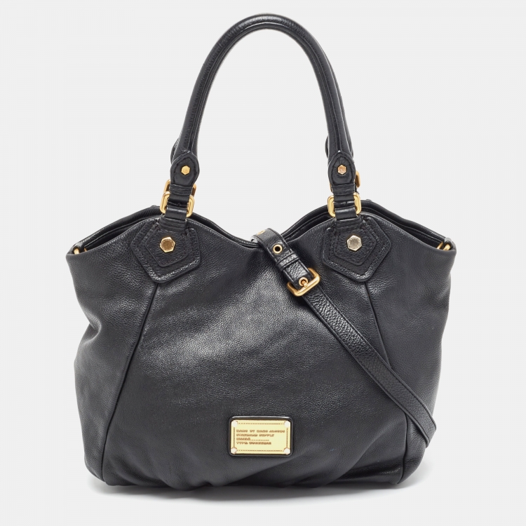 Marc by Marc Jacobs Black Leather Classic Q Francesca Shoulder Bag Marc by  Marc Jacobs | The Luxury Closet