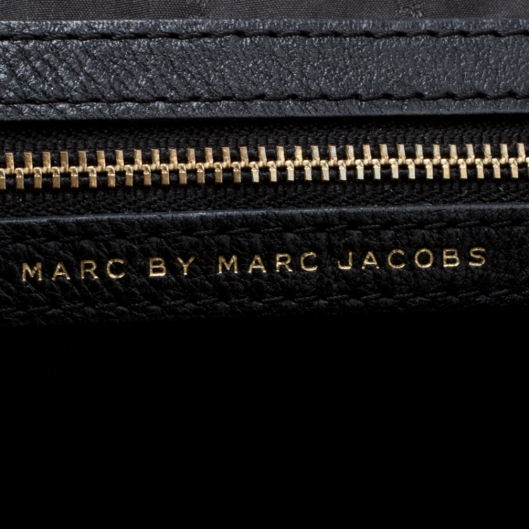 Pre Owned Marc by Marc Jacobs Black Leather Too Hot to Handle Backpack