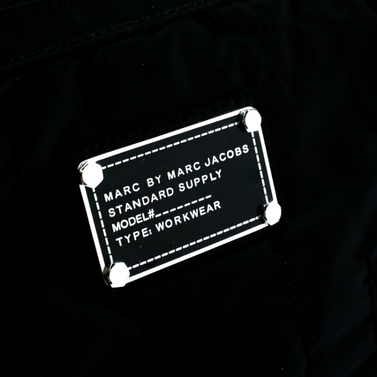Pre Owned Marc By Marc Jacobs Black Nylon Pretty 13'' Laptop Bag