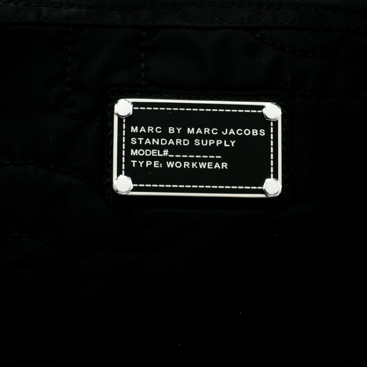 Pre Owned Marc By Marc Jacobs Black Nylon Pretty 13'' Laptop Bag