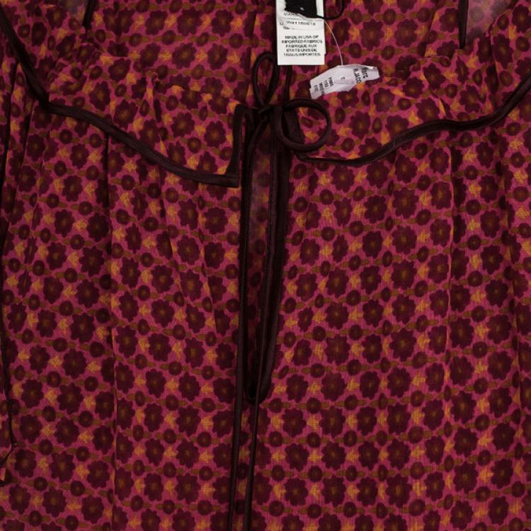 Pre Owned Marc Jacobs Overlay Capelet Top M