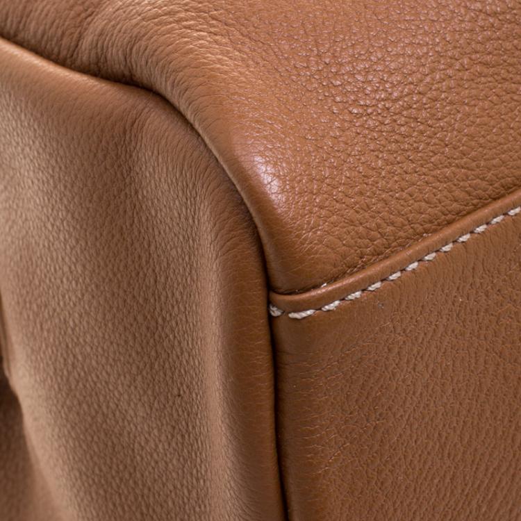 Pre Owned Marc Jacobs Brown Leather Small Groovee Satchel