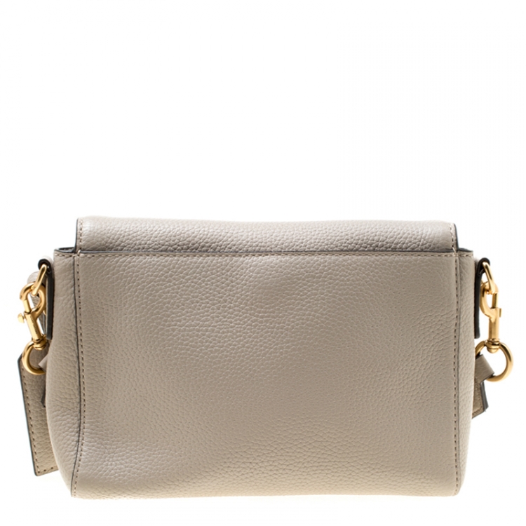 Pre Owned Marc Jacobs Grey Leather Small Gotham Shoulder Bag