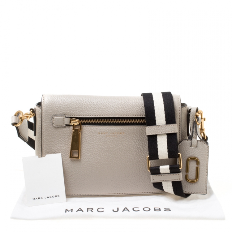 Pre Owned Marc Jacobs Grey Leather Small Gotham Shoulder Bag