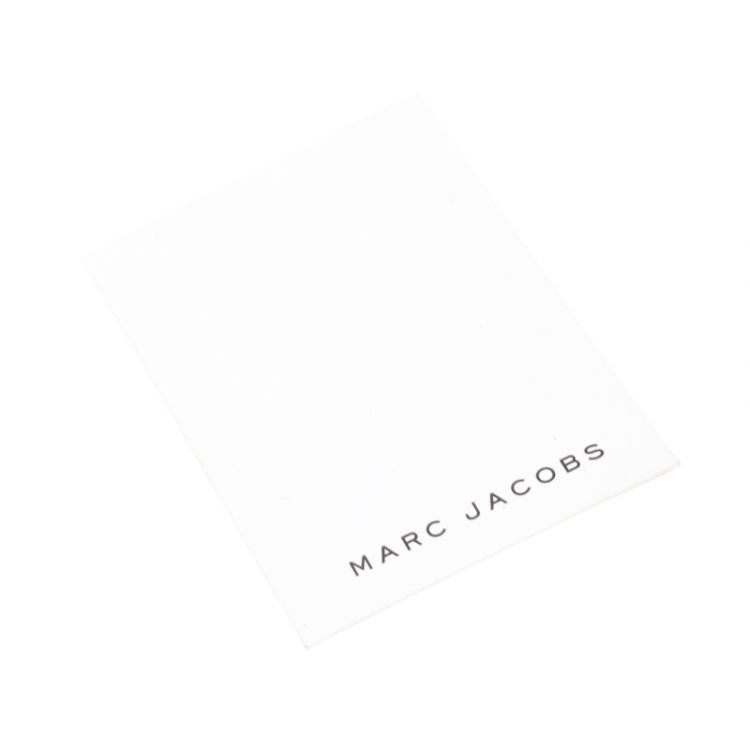 Pre Owned Marc Jacobs Black/Beige Leopard Print Calfhair and Leather Safari Vip Clutch