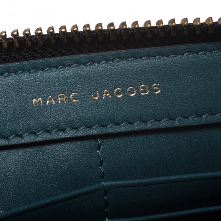 Pre Owned Marc Jacobs Blue Leather Crossbody Bag