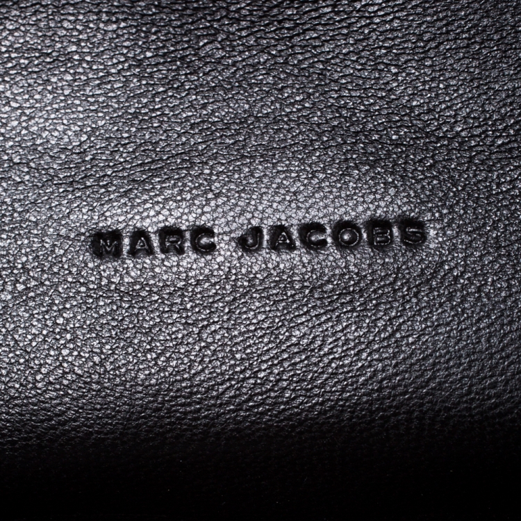 Pre Owned Marc Jacobs Black Leather Matelasse Crossbody Bag