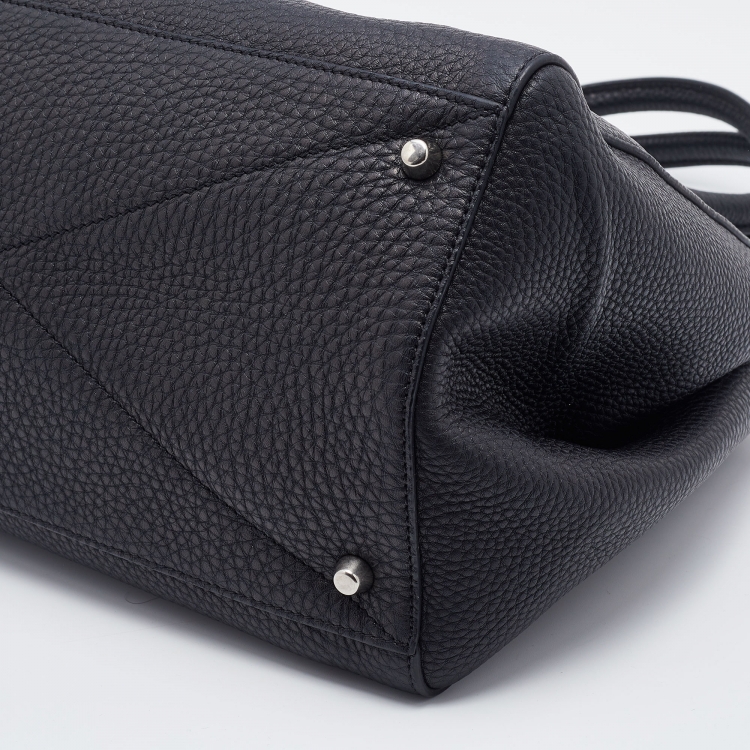 Pre Owned Marc Jacobs Black Leather Tote