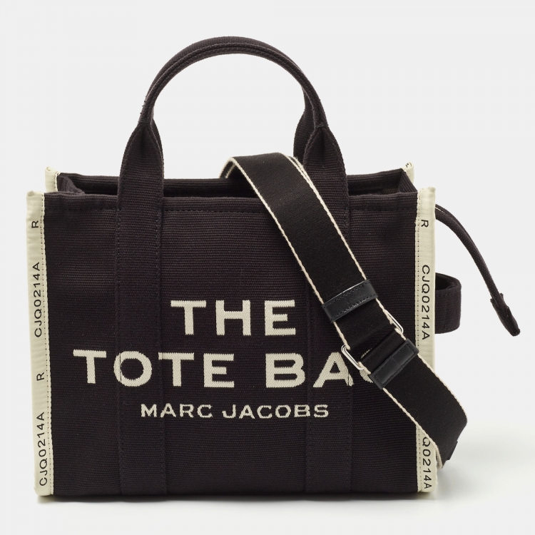 Marc Jacobs Black Fabric Medium The Tote Bag Marc Jacobs