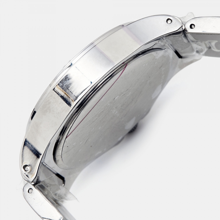 Pre Owned  Marc By Marc Jacobs Silver Stainless Steel Blade MBM3100 Women's Wristwatch 41 mm