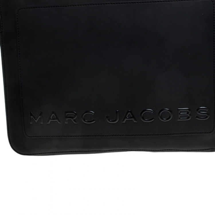 Pre Owned Marc Jacobs Black PVC Laptop Case