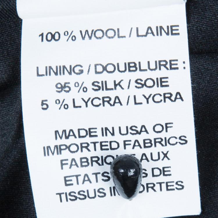 مملوكة مسبقًا Marc Jacobs Burgundy High Waist Wool Skirt S
