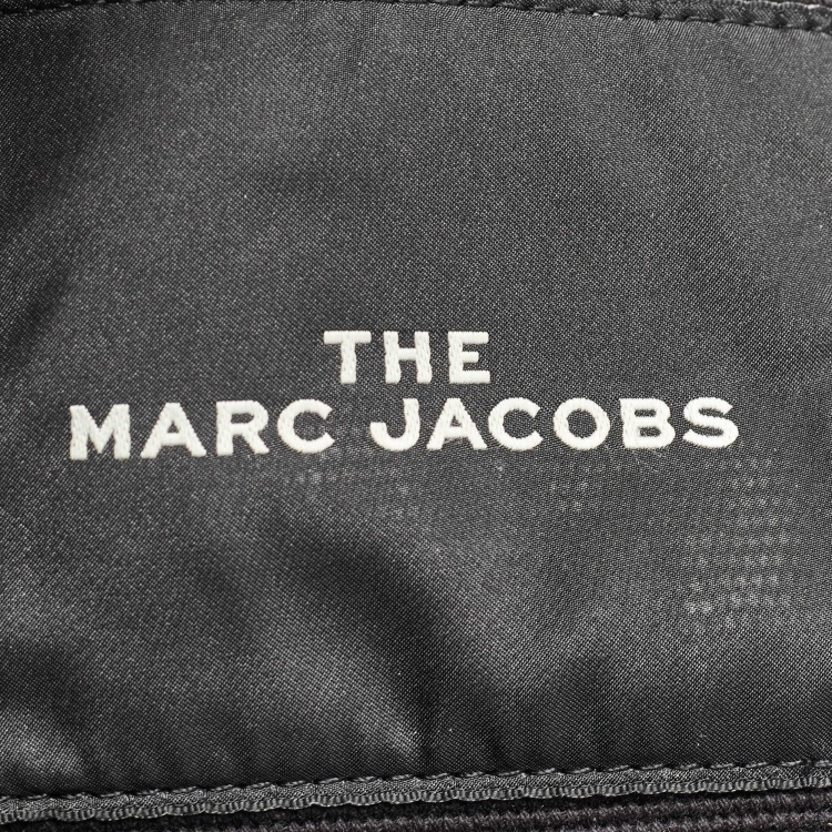 Pre Owned Marc Jacobs Black/White Canvas The Tote Bag