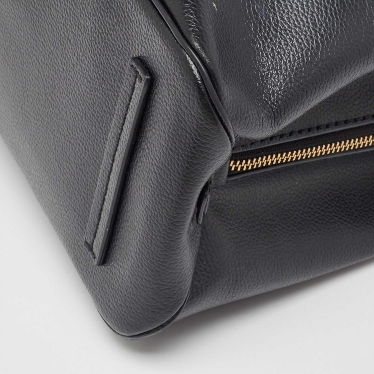 Pre Owned Marc Jacobs Black Leather The Editor Tote