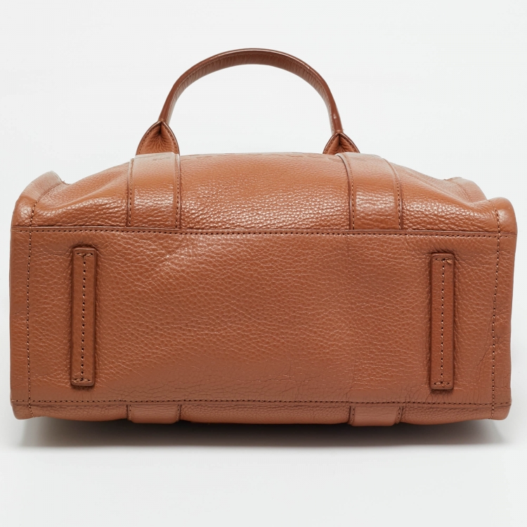 Pre Owned Marc Jacobs The Tote Medium Brown Leather Bag