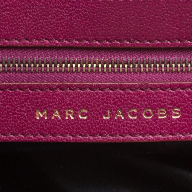 مملوكة مسبقًا Marc Jacobs Fuchsia Sequin New York Rocker Stam Shoulder Bag