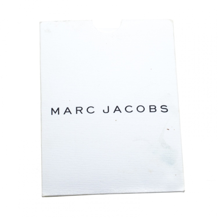Pre Owned Marc Jacobs Black Quilted Leather Stam Satchel