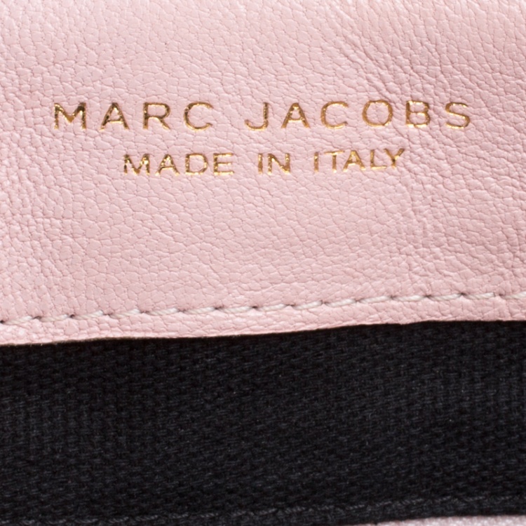 Pre Owned Marc Jacobs Pink Quilted Leather Baroque Shoulder Bag