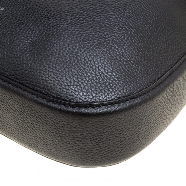 Pre Owned Marc Jacobs Black Leather Ghotham Hobo