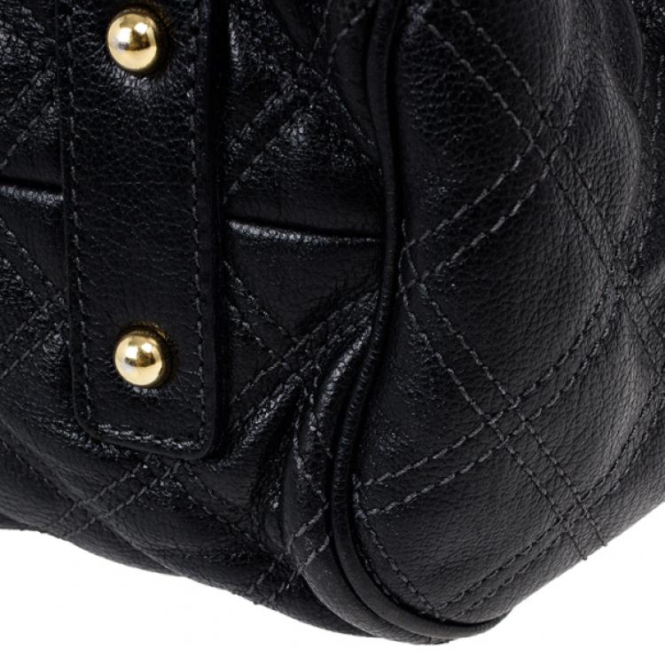 Pre Owned Marc Jacobs Black Stam Bag