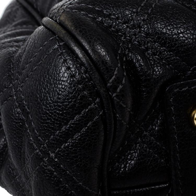 Pre Owned Marc Jacobs Black Stam Bag