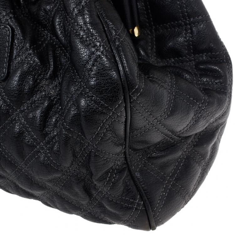 Pre Owned Marc Jacobs Black Stam Bag