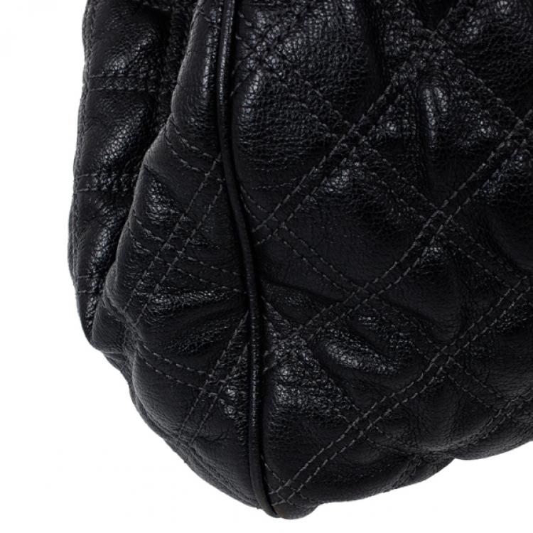 Pre Owned Marc Jacobs Black Stam Bag