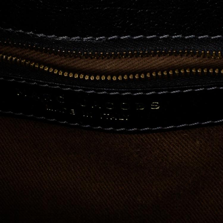 Pre Owned Marc Jacobs Black Stam Bag